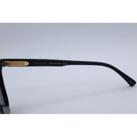 Gucci GG 1041S 001 Large Black Sunglasses Frames Gray Lenses NEW! main image 7
